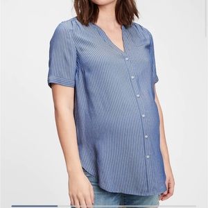 GAP Maternity Button Front Shirt